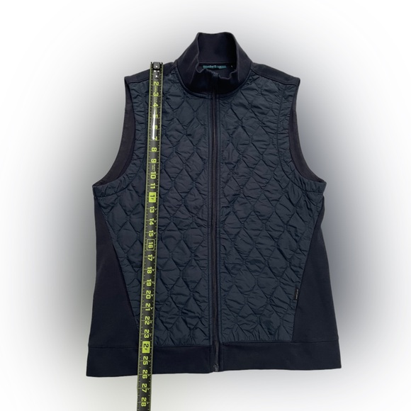 Perry Ellis Men's Navy Full Zip Puffer Vest Size:M - Picture 3 of 5